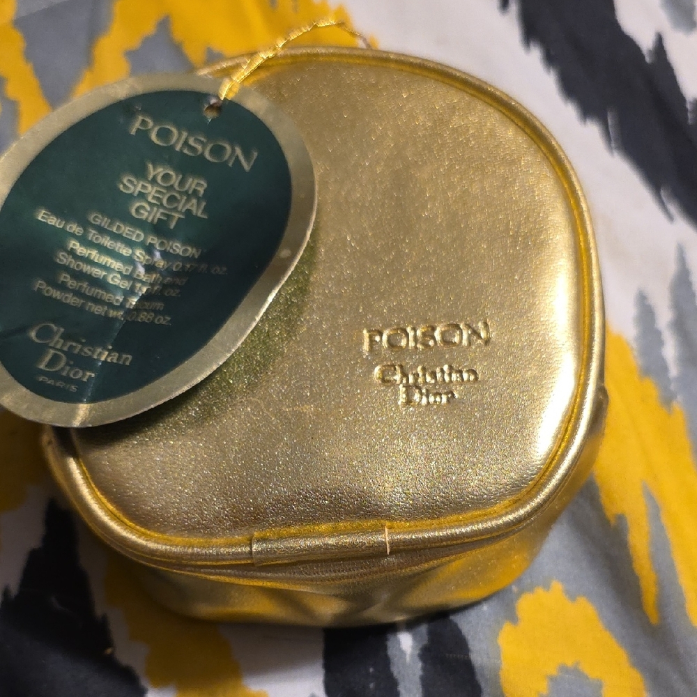 Dior Gold Gift Pouch
